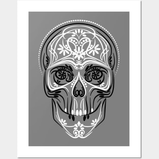 Stylish Scull Posters and Art